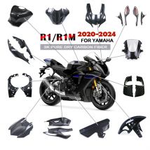 Motorrad Kotflügel Rahmen Abdeckung Kraftstoff Tank Schutz Seite Panel Verkleidung Kit Trockenen Carbon Faser Für Yamaha R1 R1M 2020 2022 2023 2024 2025