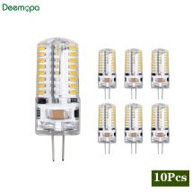 10 Pz/lotto G4 Lampada A LED 2W 3W 4W 5W 7W 9W AC DC 12V 220V Lampadina di Mais SMD2835 3014 360 Angolo del Fascio Sostituire Le Luci del Lampadario Alogeno
