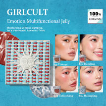 Girlcult Emotion Multifunzionale in Gel, Texture Gel-Crema, Leggero e Facile da Sfumare, Uso Multiuso, Ideale per Viaggi, Trucco di Lusso