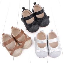 Heißer Verkauf Frühling Und Herbst Baby Mädchen Erste Wandern Kleinkind Schuhe Für 0-18M Baby Prinzessin Schuhe mode-Design Weiche Sohle