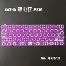 GH60 Topre PCB Kapazitive Tastatur VIAL Remap HHKB RF-Layout Stahlplatte