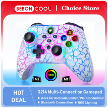 Controlador inalámbrico para Switch/OLED/Lite para Android/IOS/PC con teclas programables mando profesional sin retraso