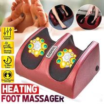 Gorący elektryczny masażer do stóp kompresyjny terapia grzewcza wałek do ugniatania Shiatsu rozluźnienie mięśni ulga w bólu maszyn do Spa