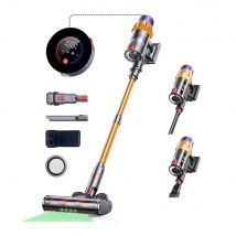 MPQU 50kPa Wireless High Power Handheld Vacuum Cleaner Removable Battery 3 Power Modes Touchscreen 550W Vacuum Cleaner for Home