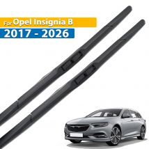 Erick's Wiper LHD Spazzole tergicristallo ibride anteriori per Opel Insignia B 2017 - 2026 Parabrezza Parabrezza Finestra Spazzole antipioggia 24 "+ 20"