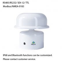 Ultrasonic wind speed and direction sensor Miniature size Output RS485 RS232 SDI-12 TTL Power supply 5 ~ 24V DC modbus NMEA0183