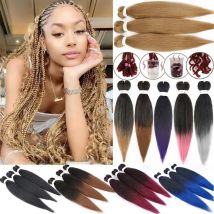 90G Yaki synthetische Flechthaar Jumbo vorgedehnte Haarverlängerungen für Frauen Kanekalon lockiges Häkelhaar Zöpfe Passion Twist