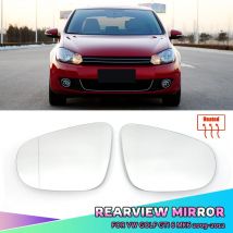 Heizung Seitenspiegel Glas Objektiv Tür Flügel Rückspiegel Glas für VW Volkswagen Golf 6 MK6 5K 2009-2012 Touran 2011-2015