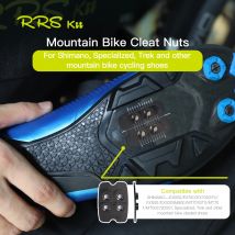 RRSkit Mountainbike selbstsichernde Stollenmuttern für Shimano Specialized Trek und andere MTB-Fahrradschuhe