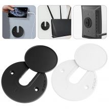 Supporto da parete per tablet con router Supporto per tablet girevole regolabile a 90 gradi per staffa di supporto universale per tablet Ipad Kindle