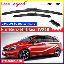 Für Mercedes Benz B Klasse B-Klasse W246 2012-2015 Front Wischer Klingen Windschutzscheibe Windschutz Fenster Regen Pinsel 26 "+ 19"