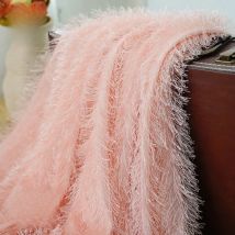 Glänzende Quasten Stoff für die Schneiderei modische Kleidung Designer Stoff Tissus au Mètre