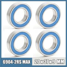 6904 2RSV MAX Lager 20*37*9mm 4 Stücke C2 6904-2RS Volle Kugeln Fahrrad Pivot Reparatur Teile 6904 2RS RSV Kugellager 6904LLU