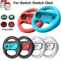 2pcs/Set Racing Game Switch Oled SL & SR Racing Steering Wheel Joypad Grip Switch Controller Game