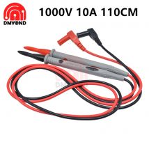 1Pair Digital Thin Tip Needle Multimeter 1000V 10A 20A Multi Meter Test Lead Probe  Wire Pen Cable Multimeter Tester Universal