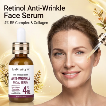 Retinol Gesichtsserum, Anti-Falten, tief feuchtigkeitsspendend, nährend, Essenz, verblasst feine Linien, straffendes Anti-Aging-Gesichtsserum, Hautpflege