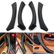 Auto Nero Sinistra Destra Passeggero Maniglia Interna Porta Pannello Pull Trim Copertura Per BMW Serie 3 E90 E91 316 318 320 325 328i