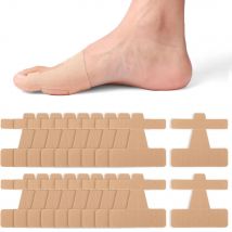 20 Stück Daumen-Stützbänder, Baumwoll-Daumen-Schutzband, selbstklebende Daumen-Abdeckungsaufkleber, elastische Daumen-Stützpflaster