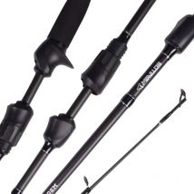 Mavllos Resolute Superharte Bass-Spinnrute, 15–25 lb, Köder, 14–35 g, 1,8 m hohle MH-Spitze, leichte Carbon-Angelrute