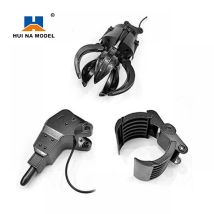 Accessori originali per escavatore Huina 1593 593 Rc Parti aggiuntive Impugnatura per trapano in lega Legno Plastica Gripper Controller Telecomando