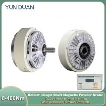 Kit controller tensione freno a polvere magnetica Freno a particelle magnetiche 0,6 kg-40 kg DC24V 6Nm-400Nm Sbloccaggio 1400 giri/min per tessuti