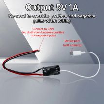 AC 220V A DC 5V 1A 2A Trasformatore di Alimentazione Portatile Piccola Fotocamera Adattatore di Monitoraggio WiFi TYPE-C Trasformatore di Alimentazione USB