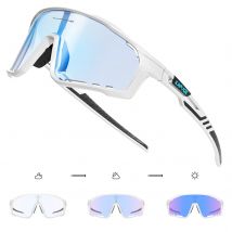 Kapvoe Photochrome Radfahren Brille Radfahren Sonnenbrille Mann Fahrrad Brille UV400 Outdoor Bike Brillen MTB Sport Zubehör