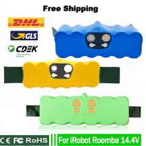 Batería para iRobot Roomba500 14,4 V 6.4Ah/5.0Ah/3.8Ah batería recargable para aspiradora Roomba batería para baterías iRobot