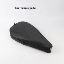 Oxford Black Padel Paddle Bag Cover für verschiedene Tennisschläger Soft Face Carbon Fiber EVA Schläger Unisex Tennis Umhängetaschen