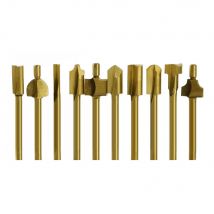 Holzbearbeitung Router Bit HSS Fräser für Dremel Dreh Werkzeuge DIY Holz Hartmetall Carving Gravur Trimmen Bohren Zimmerei