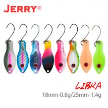 Jerry ultraleichte Mikro bereich Forellen löffel Köder Kit Set UV-Farben Angeln Glitzer Metall Kugeln Spinner Pesca