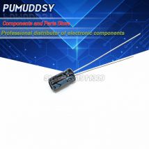 50PCS Higt quality 50V1UF 4*7mm 1UF 50V 4*7 Electrolytic capacitor