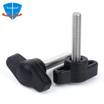 Tornillos de acero inoxidable M4 piezas M5 M8 A2-70 304, mango de ajuste manual, perilla de mano de baquelita con mango Z ajustable mecánicamente,