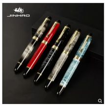 IRAURITA Füllfederhalter Jinhao 450, Metall, hochwertige Tintenstifte, Caneta Tinteiro Pluma Fuente, Büro, Geschenk, Schwarz