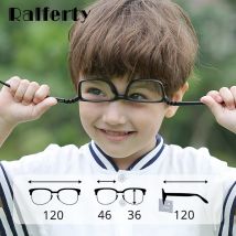 Ralferty Kinder Kind Gläser Rahmen Flexible TR90 Silica gel Brillen Mit Lanyard Myopie Optic Gläser Brille Rahmen K306