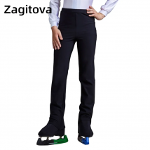 Zagitova Jungen Eiskunstlauf Trainings hose Erwachsene Männer Skating Anzug Leistung Eiskunstlauf Hose