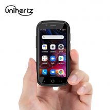 Unihertz Jelly 2E Mini 4G Android 12 Smartphone sbloccato 4 + 64GB con scheda SD grigio argento e supporto vocale VoLTE HD