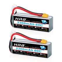 HRB 4S 3300mah Lipo batterie 14,8v RC Batterie 60C Mit XT60 stecker für RC Auto Lkw Monster RC Boot Flugzeug FPV Drohnen