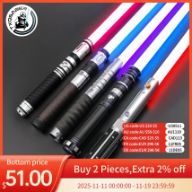 TXQSABER NEO PIXEL Spada laser RGB Altalena liscia Laser Combattimento Pesante duello Jedi Sabre Spada Blaster Giocattolo luminoso Laser Cosplay
