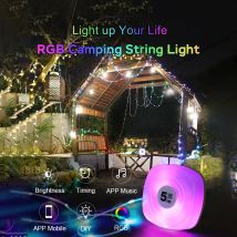 Strisce luminose a LED RGB Luce per ambienti a LED da 5 m con controllo APP Nastro flessibile Luces Nastro a LED per la decorazione della camera da letto