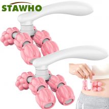 Y-förmiges 8-Perlen-Massagegerät, Handmassagegerät, Massageroller für Handmuskulatur, Nacken, Fuß, Schulter, Bein, Schmerzlinderung, Massagegerät