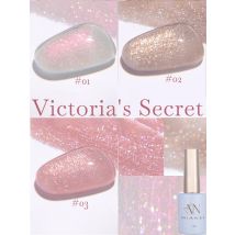 MIANEL 12 ml rosa weiß grün Farbserie mit explosivem Glitzer-Gel-Nagellack, beliebter Yun Brokat-Diamant-Gel-Nagellack