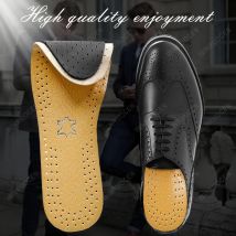 Lässige Einlegesohlen für Schuhe, Herren, Damen, Leder, Latex, bequem, Deodorant, Füße, hochwertige flache Schuhe, Schuhsohle, rutschfeste Einlage