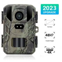 Outdoor HD4K infrarossi Low Glow Arction Camera 48MP Mini Trail Game visione notturna IP66 caccia impermeabile Wildlife Trap Game Cam