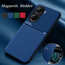 Robuste Schutzhülle Für Xiaomi Poco X7 Pro 5G Fall Integrierte Magnetische Saug Auto Halter Telefon Coque Fundas