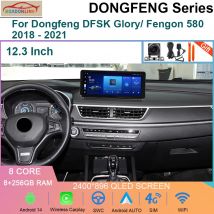Android 14 12,3 ZOLL Carplay Für Dongfeng DFSK Herrlichkeit/Fengon 580/PRO 2018 - 2021 Multimedia Video Player GPS Navigation Carplay