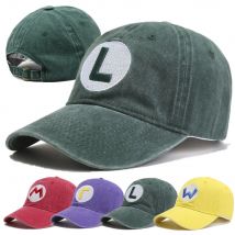 Nuovo berretto da baseball unisex in cotone lavato con lettera ricamata da uomo donna cappello sportivo casual da esterno regolabile