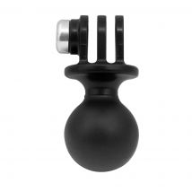 Adattatore Base Mini testa a sfera da 1 pollice in plastica 25mm per GoPro Hero 13 12 11 10 DJI Action Sjcam Yi 4K DSLR fotocamera RAM treppiede