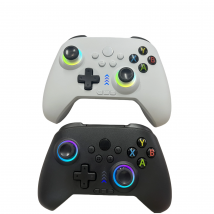 2,4 G Wireless/Switch Controller mit RGB-Beleuchtung/Programmierschlüssel/Korridor-Joystick/Korridor-Auslöser/Vibration, Android-Gamepad
