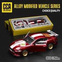 CCA MSZ 1:42 2018 Ford Mustang GT Legierung Spielzeugauto Modell Racing Legierung Montageserie Sportwagen Passende Stile